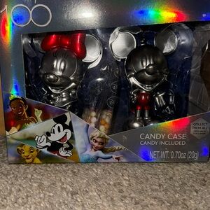 CandyRific Disney 100 Mickey & Minnie Mouse Candy Case Figures 2 Pack w/ Candy